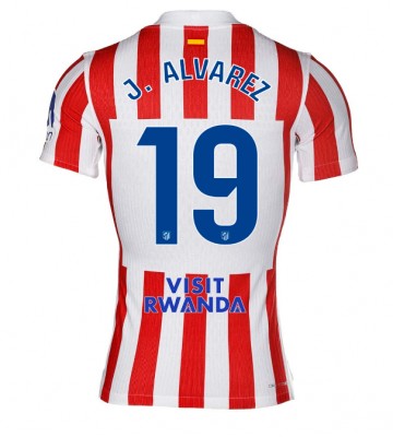 Atletico Madrid Julian Alvarez #19 Hjemmebanetrøje 2025-26 Kortærmet